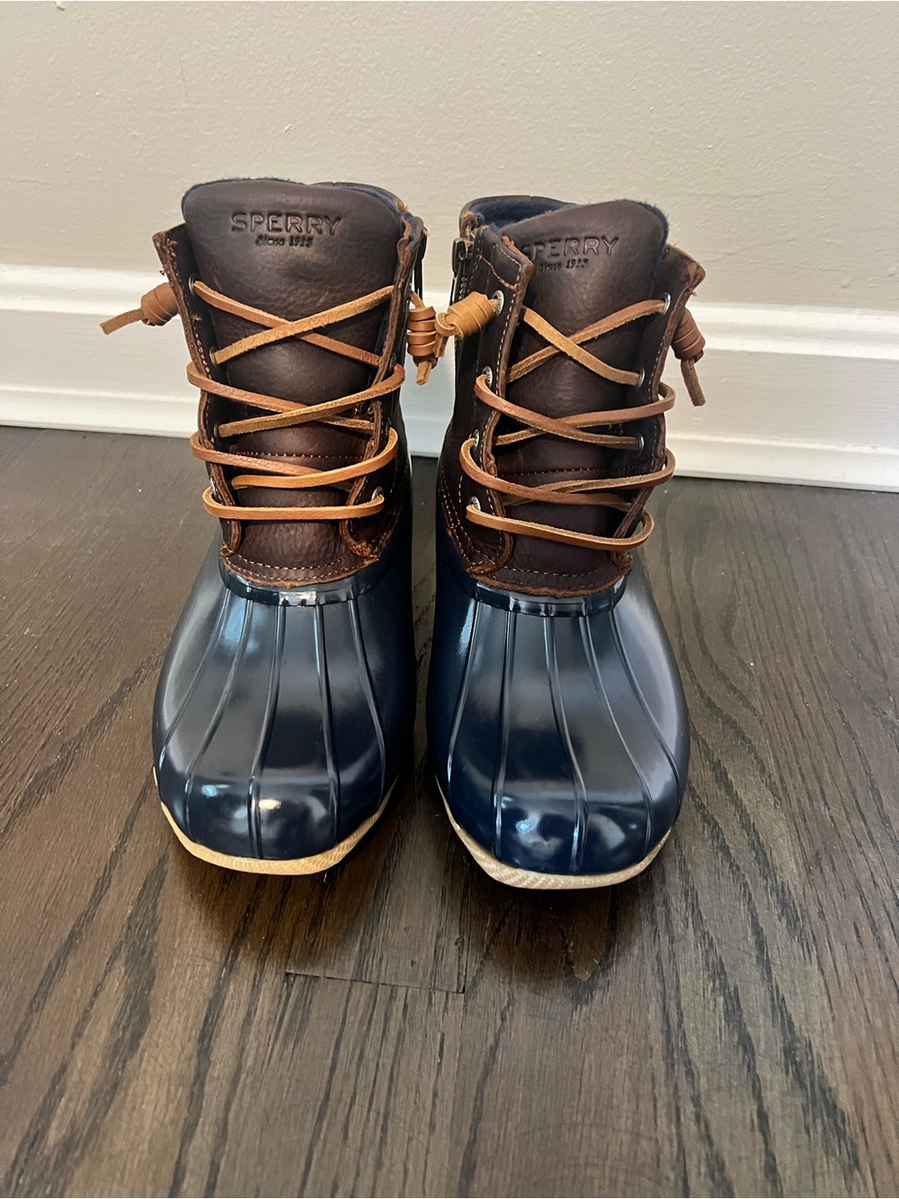 Women's Sperry Waterproof Rubber Duck Boots 7.5